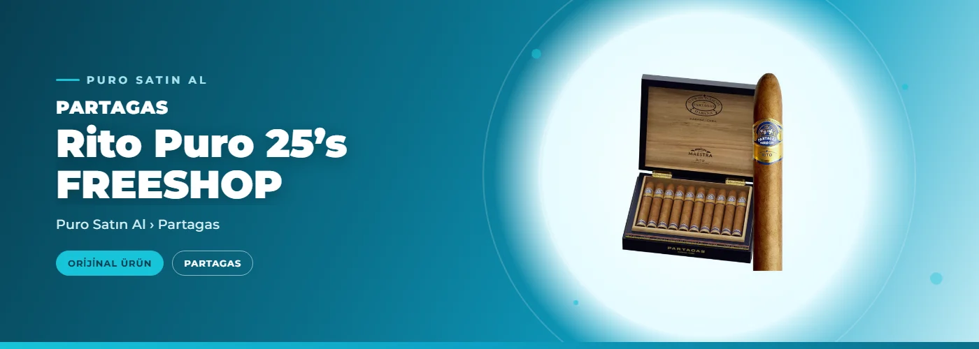 Partagas Rito Puro 25’s FREESHOP