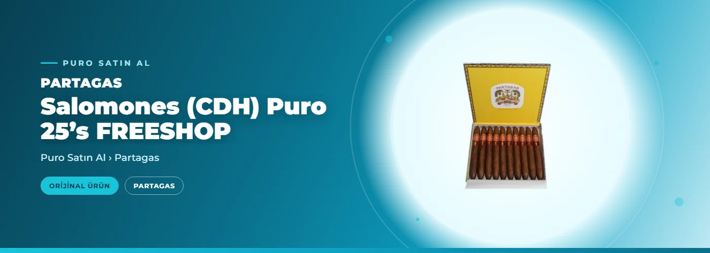 Partagas Salomones (CDH) Puro 25’s FREESHOP