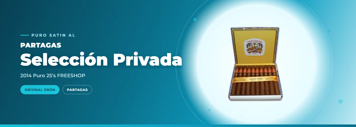 Partagas Selección Privada – 2014 Puro 25’s FREESHOP