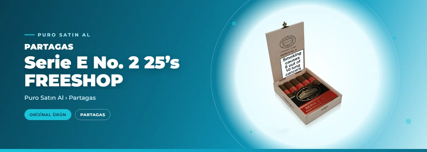 Partagas Serie E No. 2 25’s FREESHOP