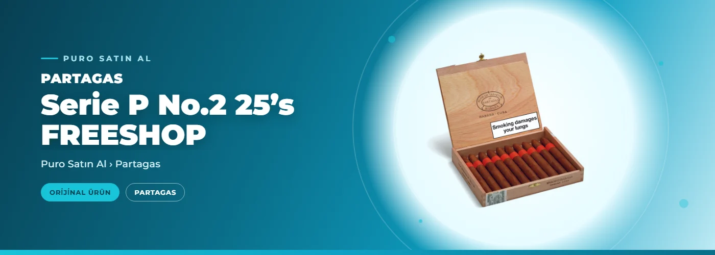 Partagas Serie P No.2 25’s FREESHOP