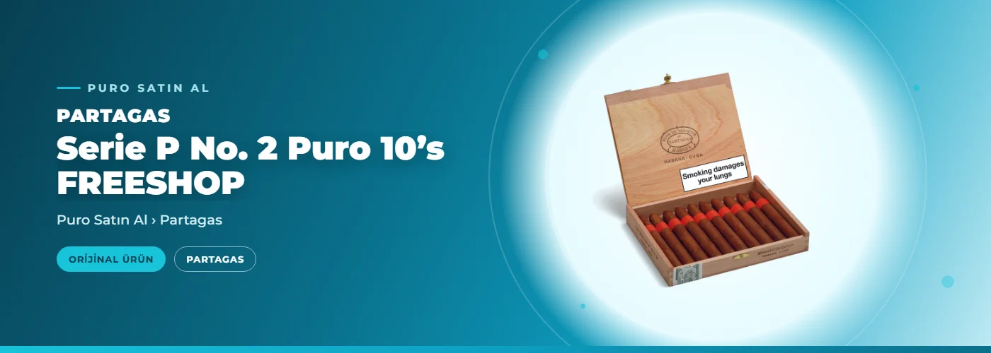 Partagas Serie P No. 2 Puro 10’s FREESHOP