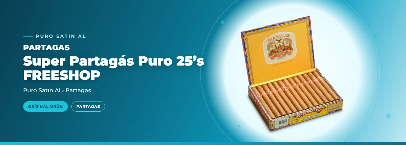 Partagas Super Partagás Puro 25’s FREESHOP