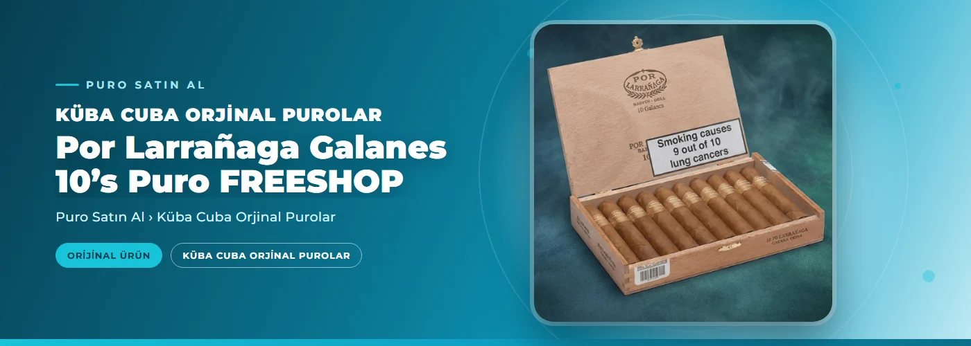 Por Larrañaga Galanes 10’s Puro FREESHOP
