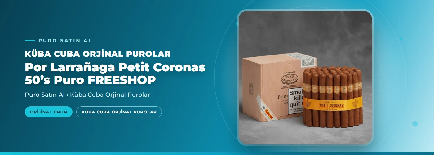 Por Larrañaga Petit Coronas 50’s Puro FREESHOP