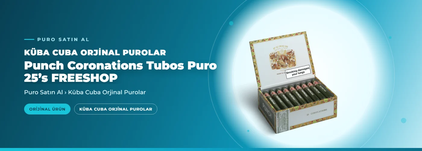 Punch Coronations Tubos Puro 25’s FREESHOP