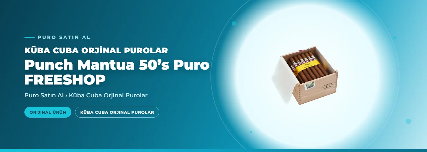 Punch Mantua 50’s Puro FREESHOP