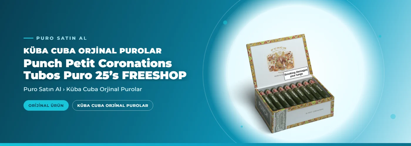 Punch Petit Coronations Tubos Puro 25’s FREESHOP