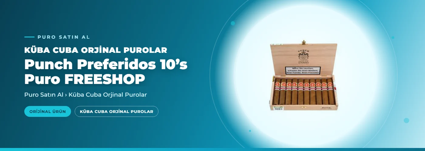 Punch Preferidos 10’s Puro FREESHOP