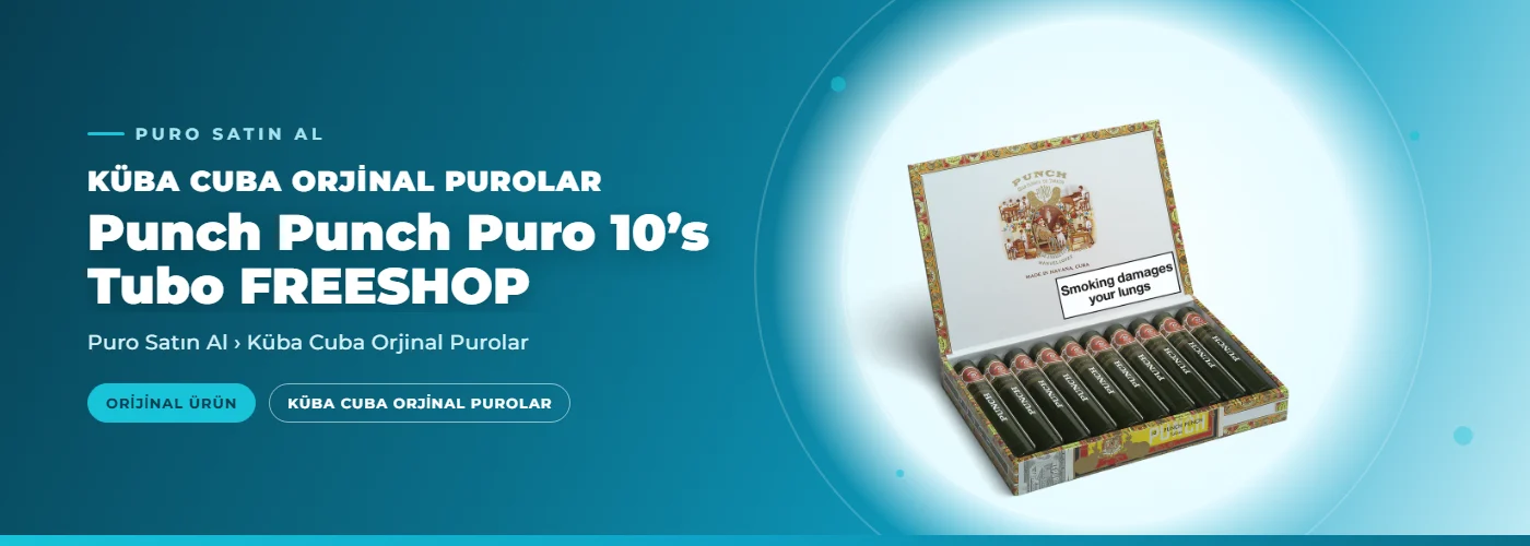 Punch Punch Puro 10’s Tubo FREESHOP