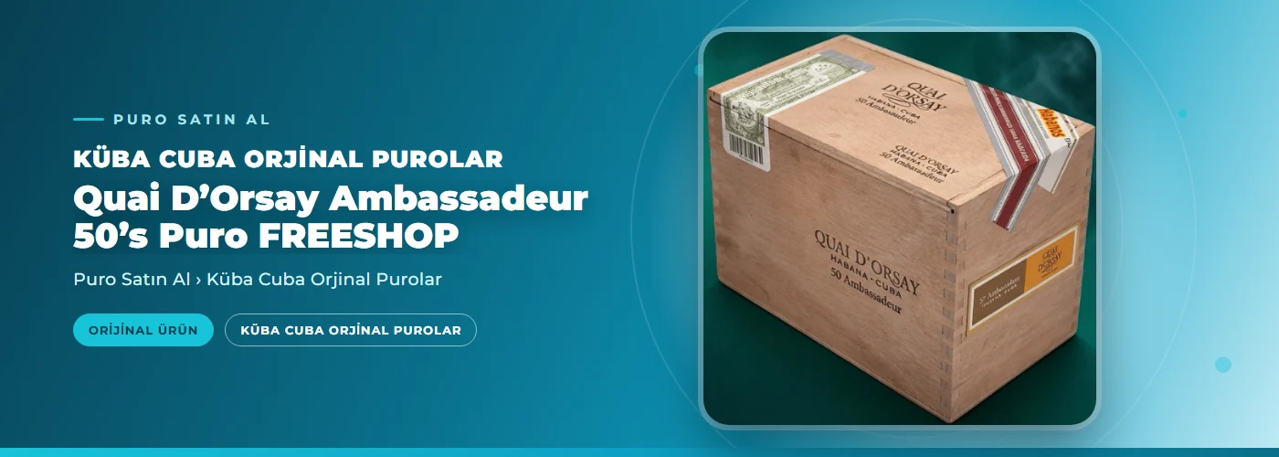 Quai D’Orsay Ambassadeur 50’s Puro FREESHOP