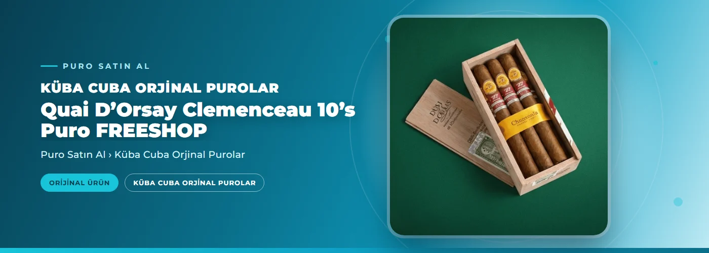 Quai D’Orsay Clemenceau 10’s Puro FREESHOP