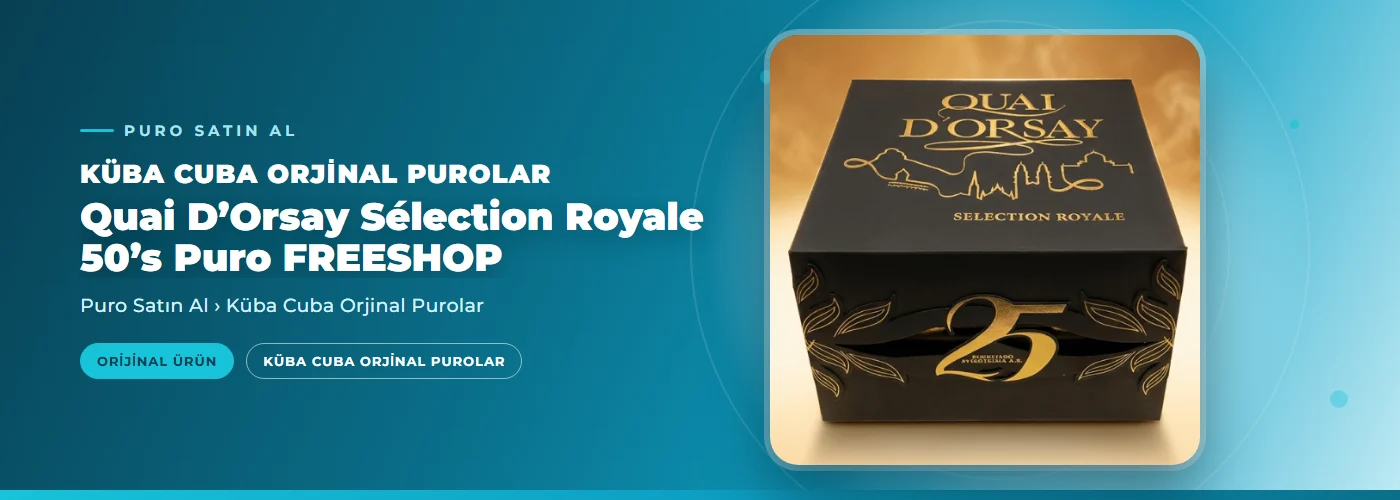 Quai D’Orsay Sélection Royale 50’s Puro FREESHOP