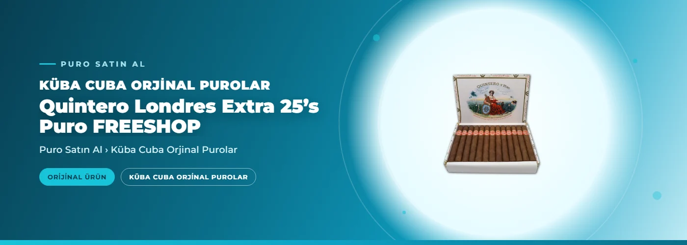 Quintero Londres Extra 25’s Puro FREESHOP