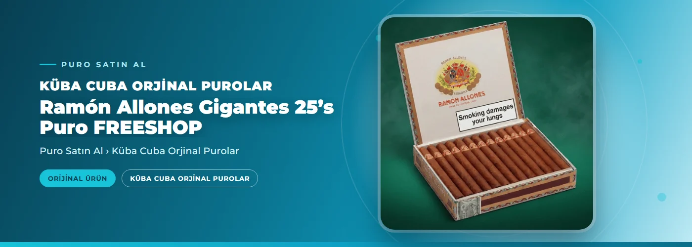 Ramón Allones Gigantes 25’s Puro FREESHOP
