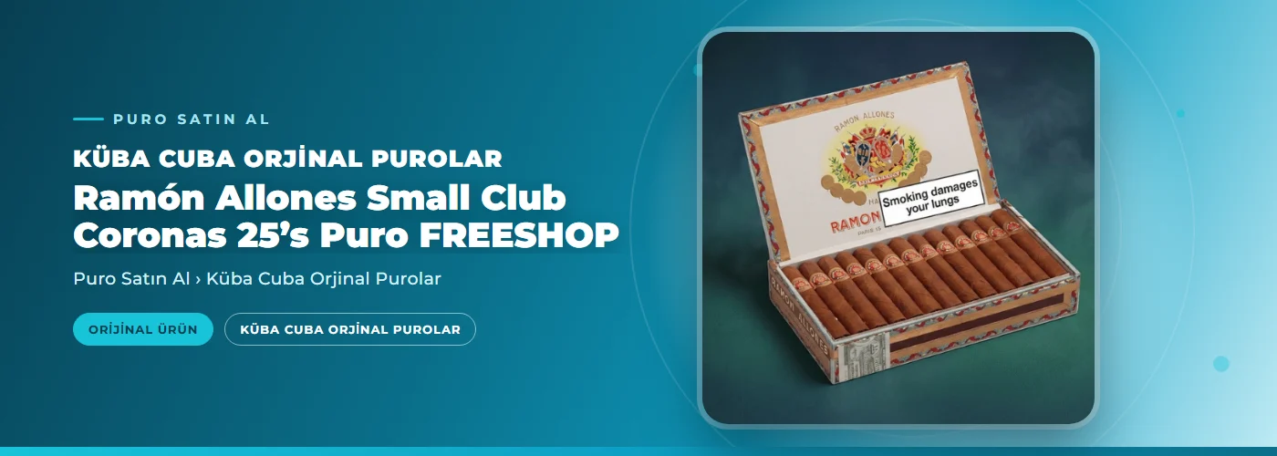 Ramón Allones Small Club Coronas 25’s Puro FREESHOP