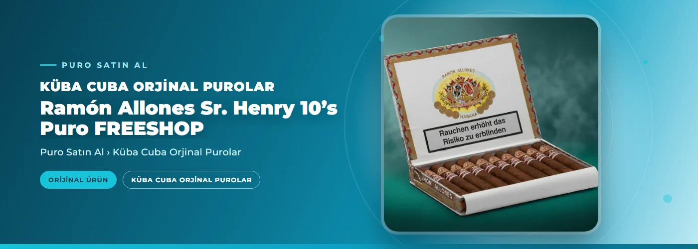Ramón Allones Sr. Henry 10’s Puro FREESHOP