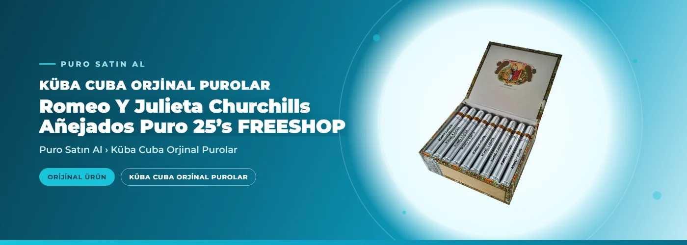 Romeo Y Julieta Churchills Añejados Puro 25’s FREESHOP