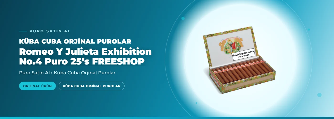 Romeo Y Julieta Exhibition No.4 Puro 25’s FREESHOP