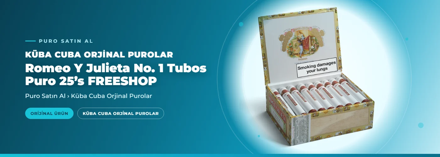 Romeo Y Julieta No. 1 Tubos Puro 25’s FREESHOP