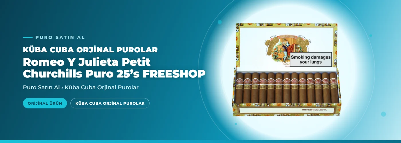 Romeo Y Julieta Petit Churchills Puro 25’s FREESHOP