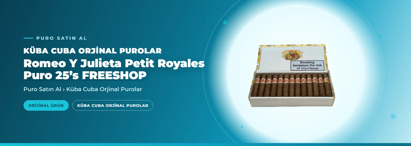 Romeo Y Julieta Petit Royales Puro 25’s FREESHOP