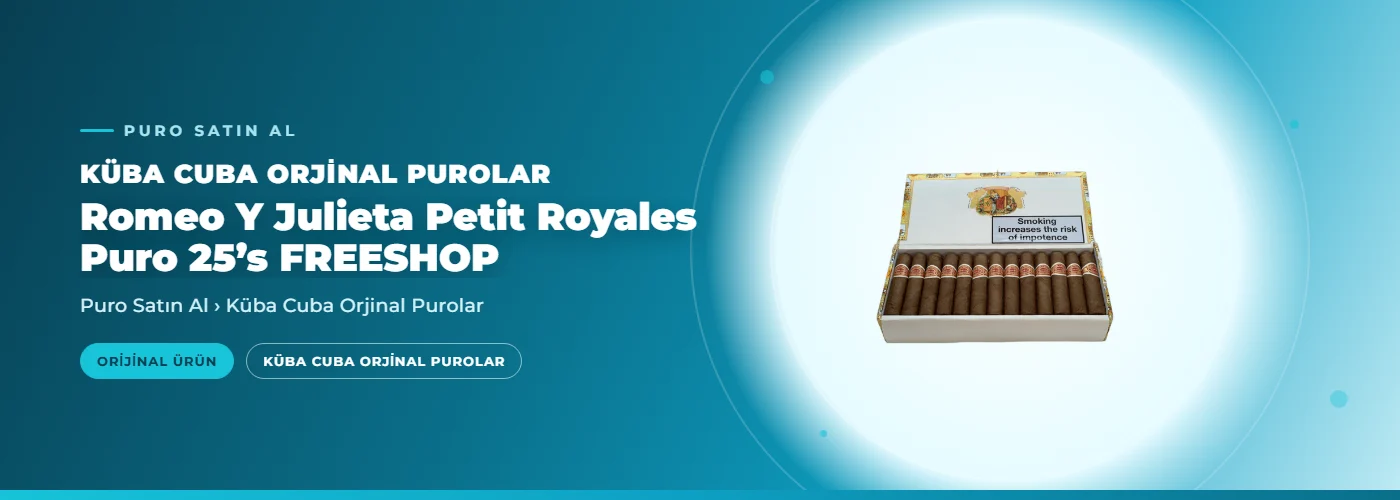 Romeo Y Julieta Petit Royales Puro 25’s FREESHOP