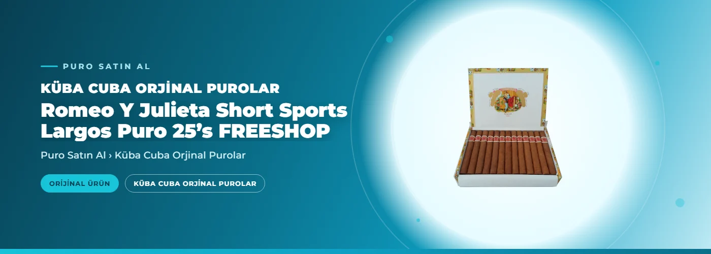 Romeo Y Julieta Short Sports Largos Puro 25’s FREESHOP