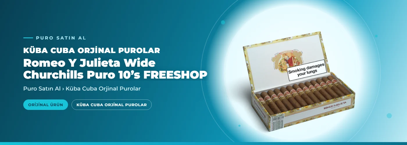 Romeo Y Julieta Wide Churchills Puro 10’s FREESHOP