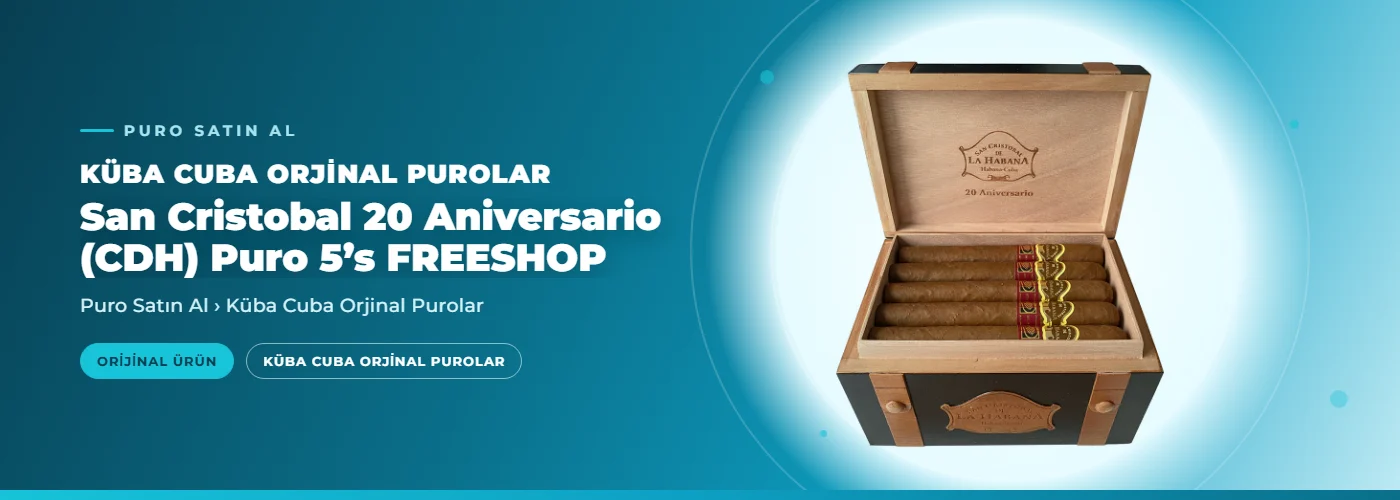 San Cristobal 20 Aniversario (CDH) Puro 5’s FREESHOP