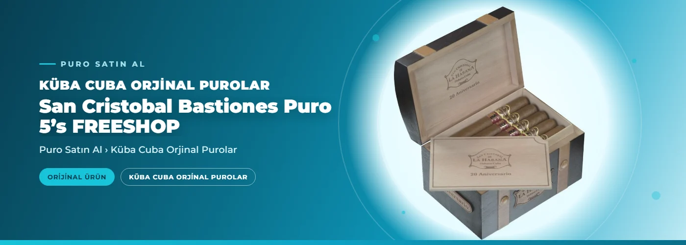 San Cristobal Bastiones Puro 5’s FREESHOP