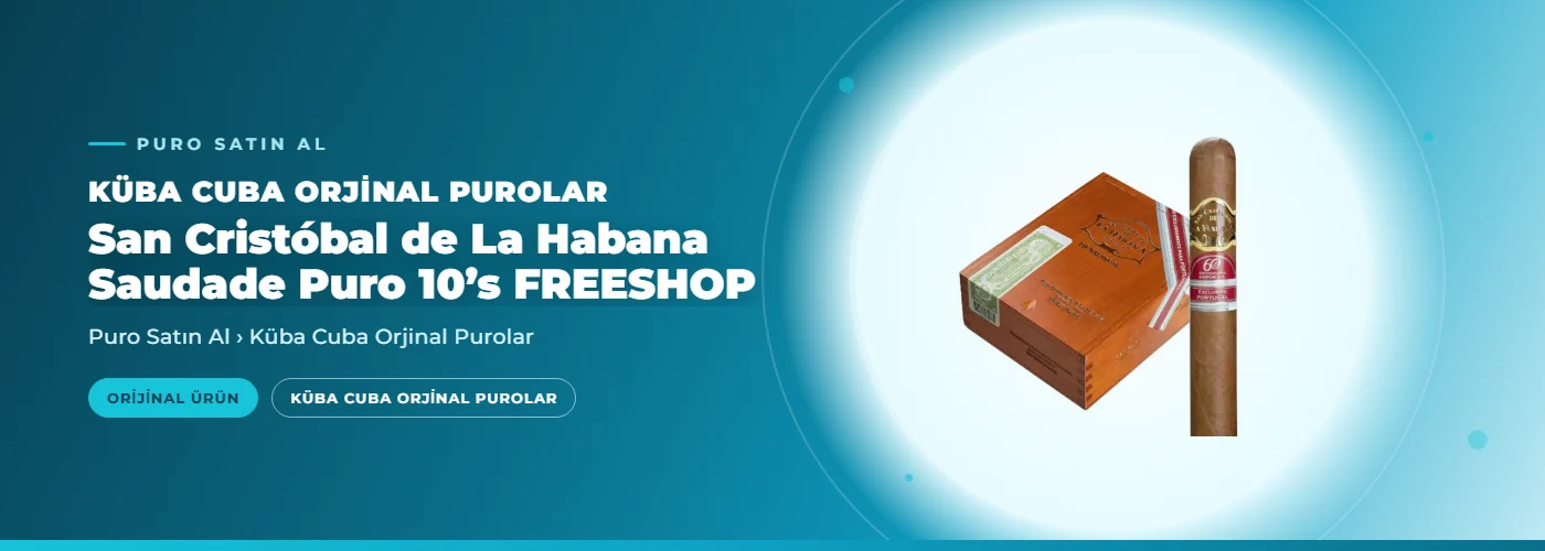 San Cristóbal de La Habana Saudade Puro 10’s FREESHOP