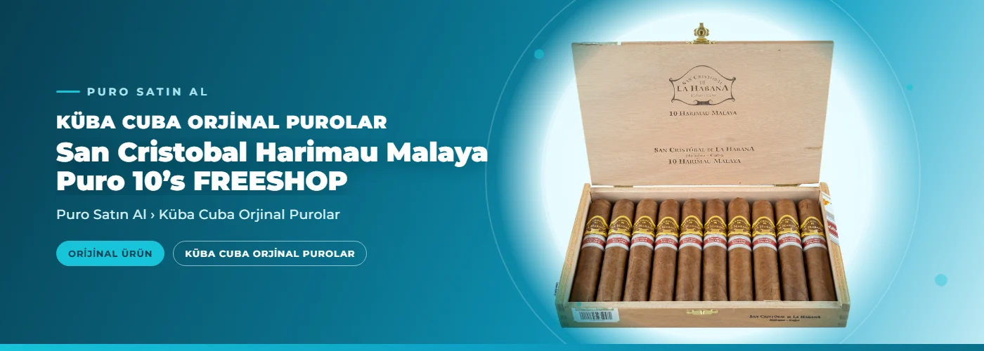 San Cristobal Harimau Malaya Puro 10’s FREESHOP