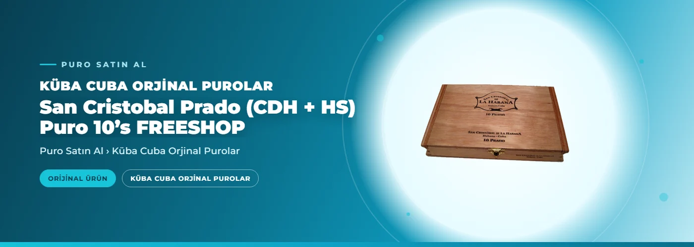 San Cristobal Prado (CDH + HS) Puro 10’s FREESHOP