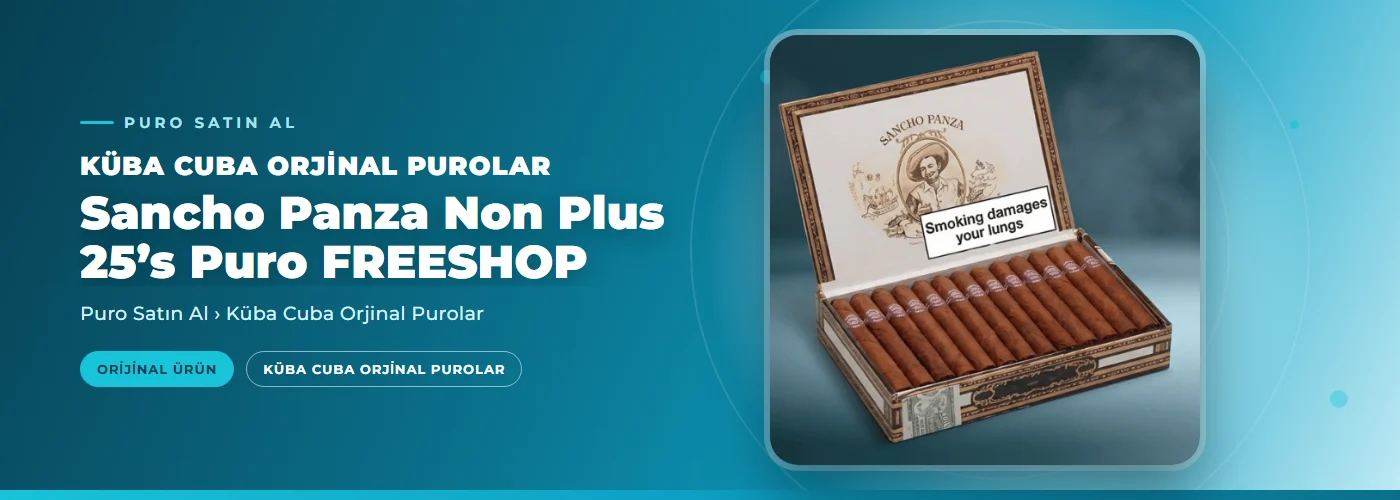 Sancho Panza Non Plus 25’s Puro FREESHOP
