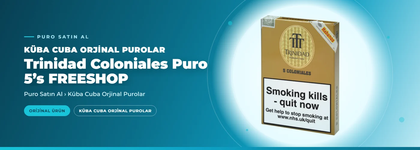 Trinidad Coloniales Puro 5’s FREESHOP