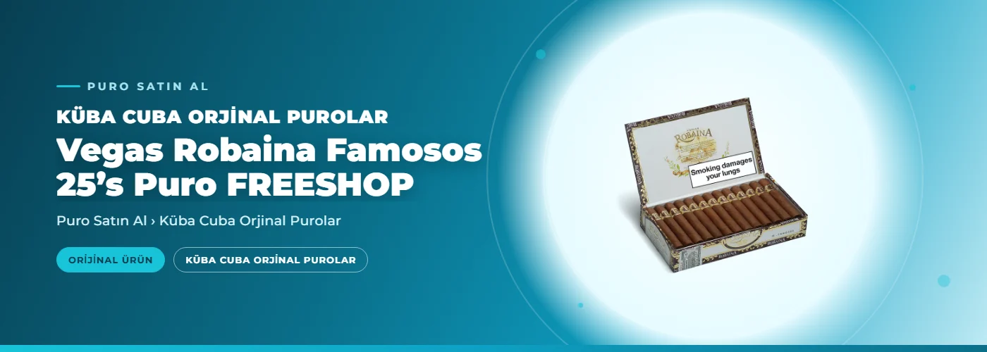 Vegas Robaina Famosos 25’s Puro FREESHOP