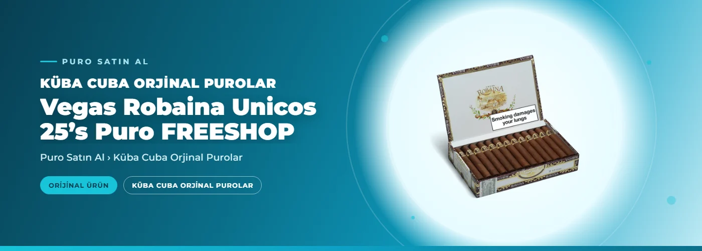 Vegas Robaina Unicos 25’s Puro FREESHOP
