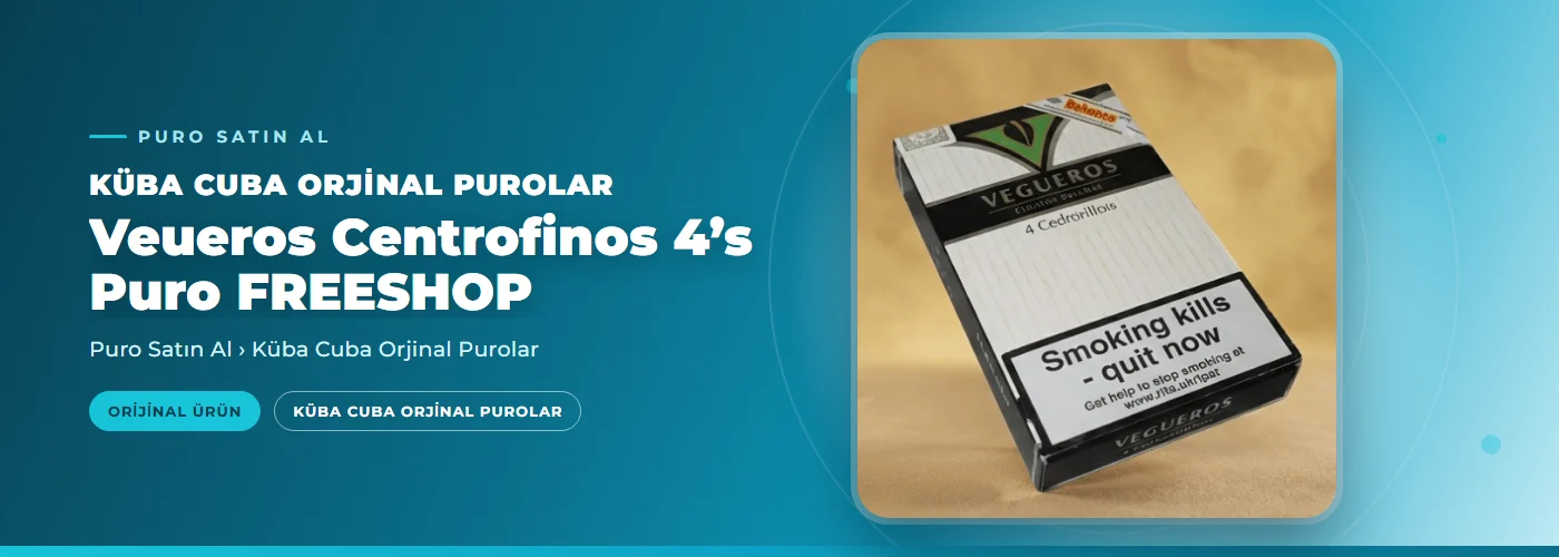 Veueros Centrofinos 4’s Puro FREESHOP