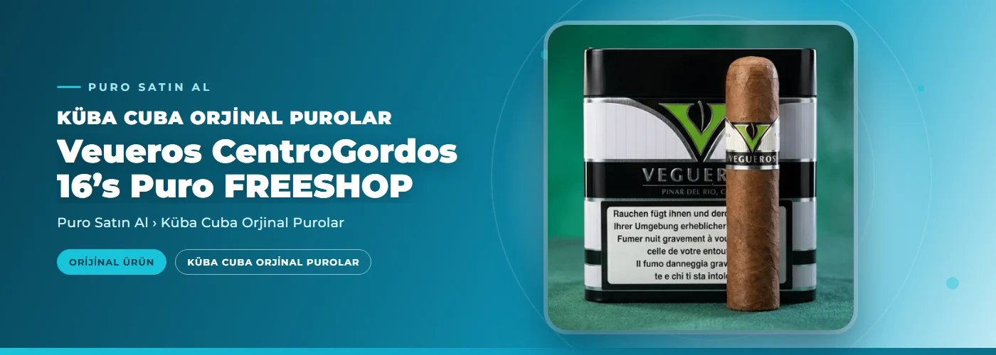 Veueros CentroGordos 16’s Puro FREESHOP
