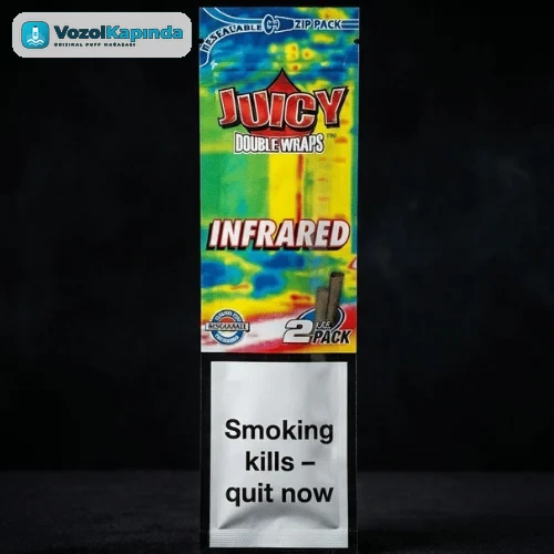 Juicy Double Wraps Infrared Kiraz Aromalı Puro Kağıdı