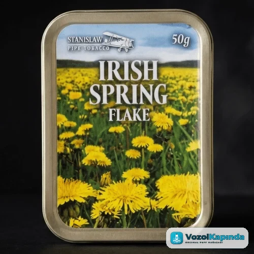 Stanislaw Irısh Spring Flake Pipo Tütünü 50 Gr - Metal Kutulu