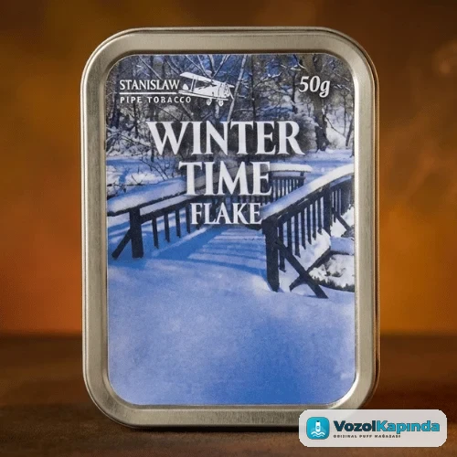 Stanislaw Winter Time Flake Pipo Tütünü 50 Gr - Metal Kutulu