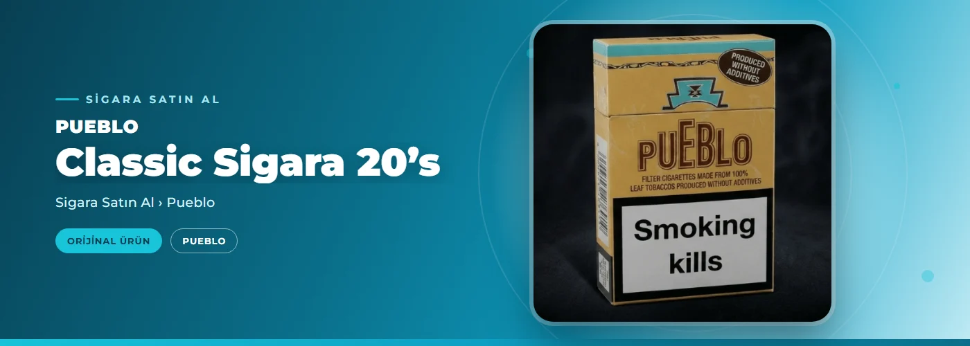 Pueblo Classic Sigara 20’s