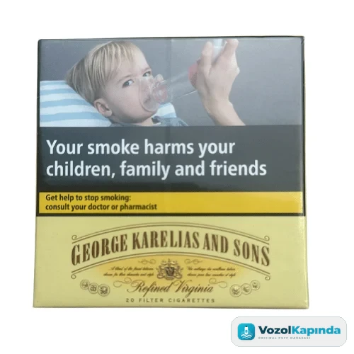 George Karelias And Sons Refined Virginia Sigara