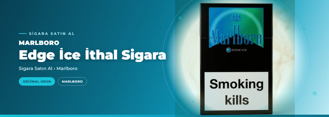 Marlboro Edge İce İthal Sigara