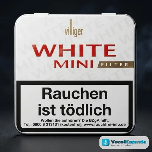 Villiger White Mini - Metal Kutulu