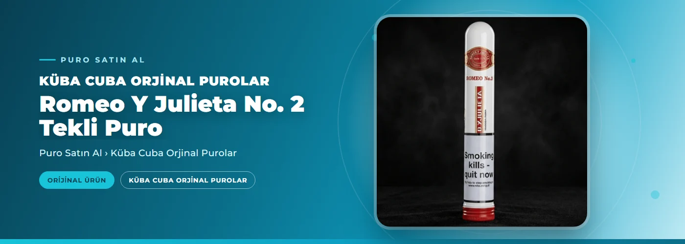 Romeo Y Julieta No. 2 Tekli Puro
