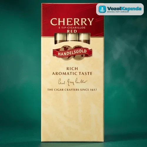 Handelsgold Red Cherry Sigarillo Ağızlıklı - Vişne Aromalı