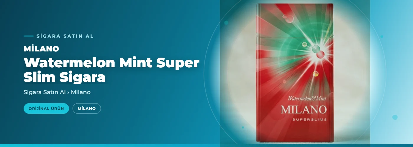 Milano Watermelon Mint Super Slim Sigara